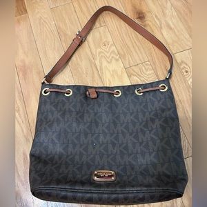 Michael Joe’s drawstring shoulder bag